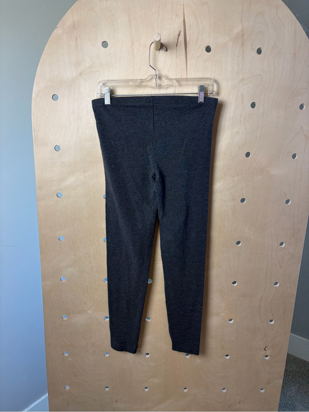 Peruvian Connection Charcoal Color Pima Cotton Leggings – Size M Style: АН15-1 - Picture 4 of 6